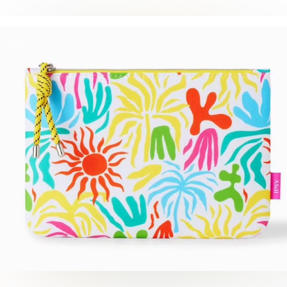 NWT | IPSY | Colorful Summer Makeup/Cosmetic Glam Bag
